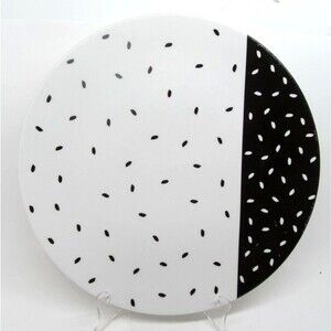 Pagnossin Autogrill "Ricette d' Italia" Black And White 12" Grilling Plate